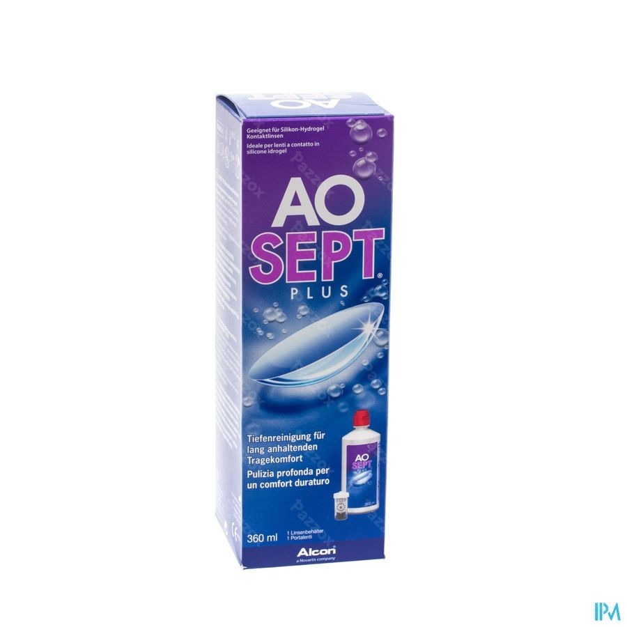 Aosept Plus Alle Lenzen 360ml