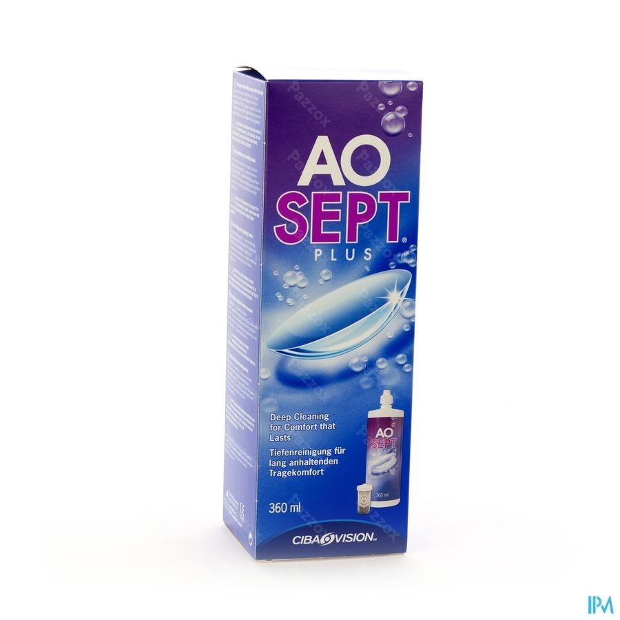 Aosept Plus Alle Lenzen 360ml