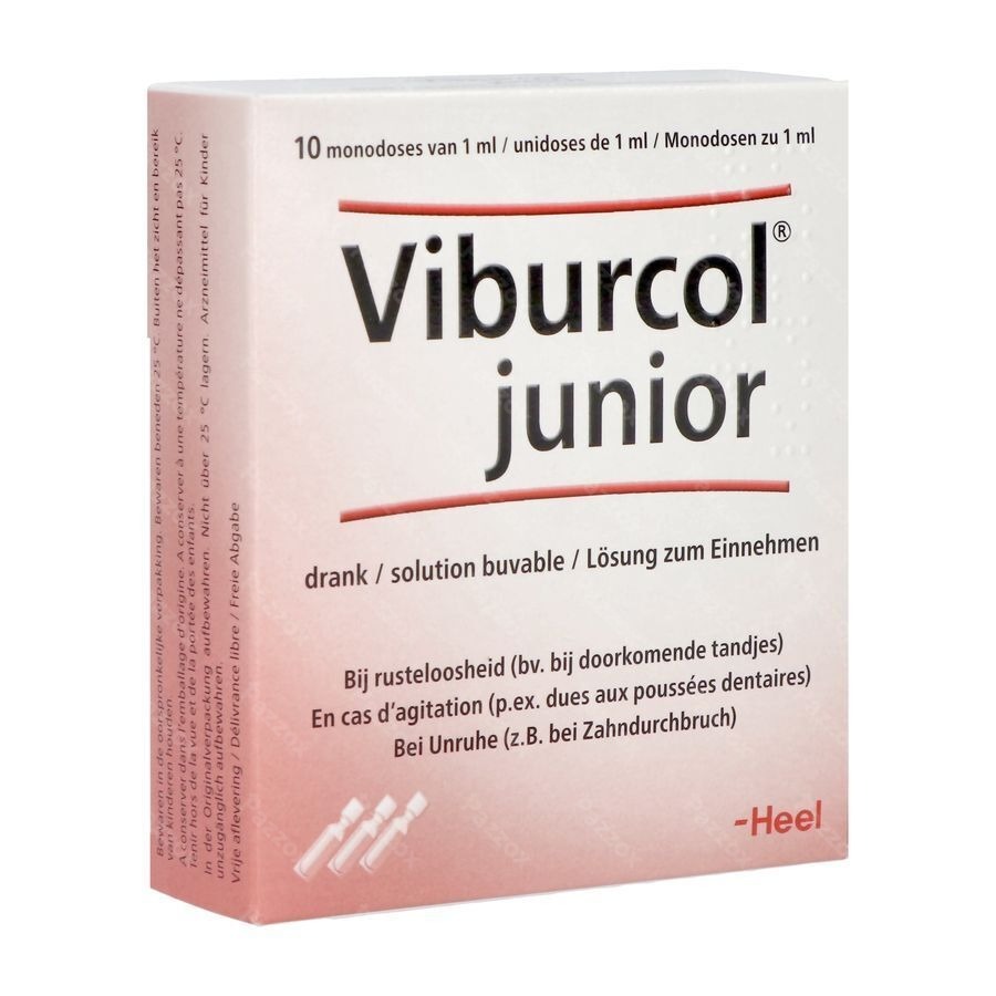 Viburcol Junior Drinkampullen 10x1ml Heel
