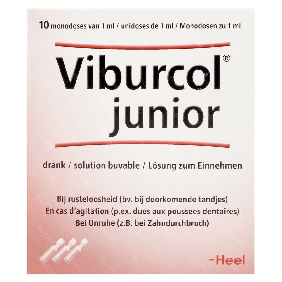 Viburcol Junior Drinkampullen 10x1ml Heel