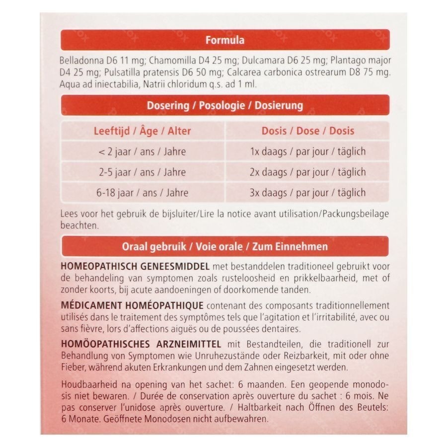 Viburcol Junior Drinkampullen 10x1ml Heel