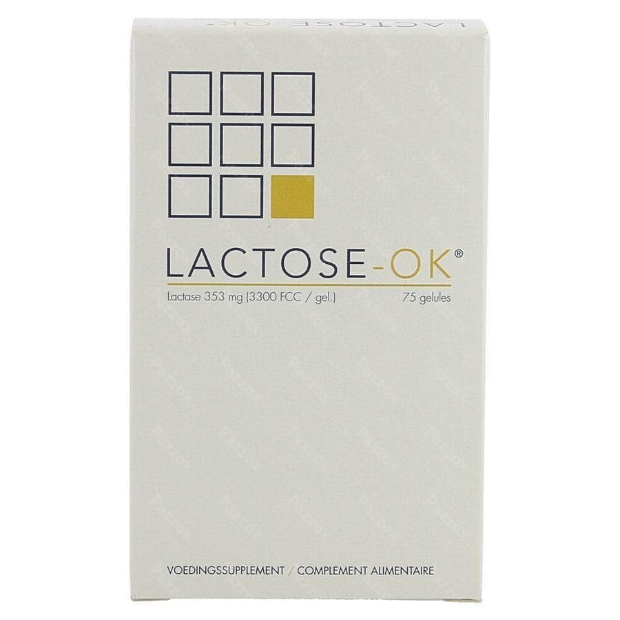 Revogan Lactose-OK 75 Capsules