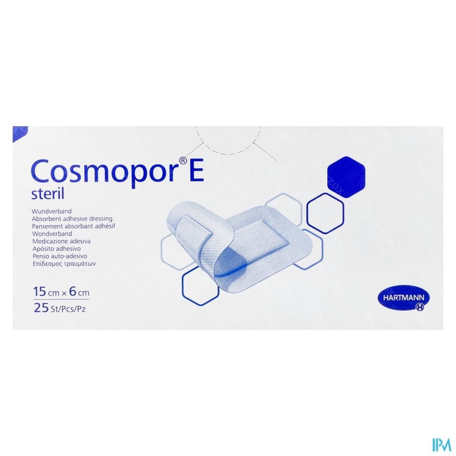 Cosmopor E Latexfree 15x6cm 25 P/s
