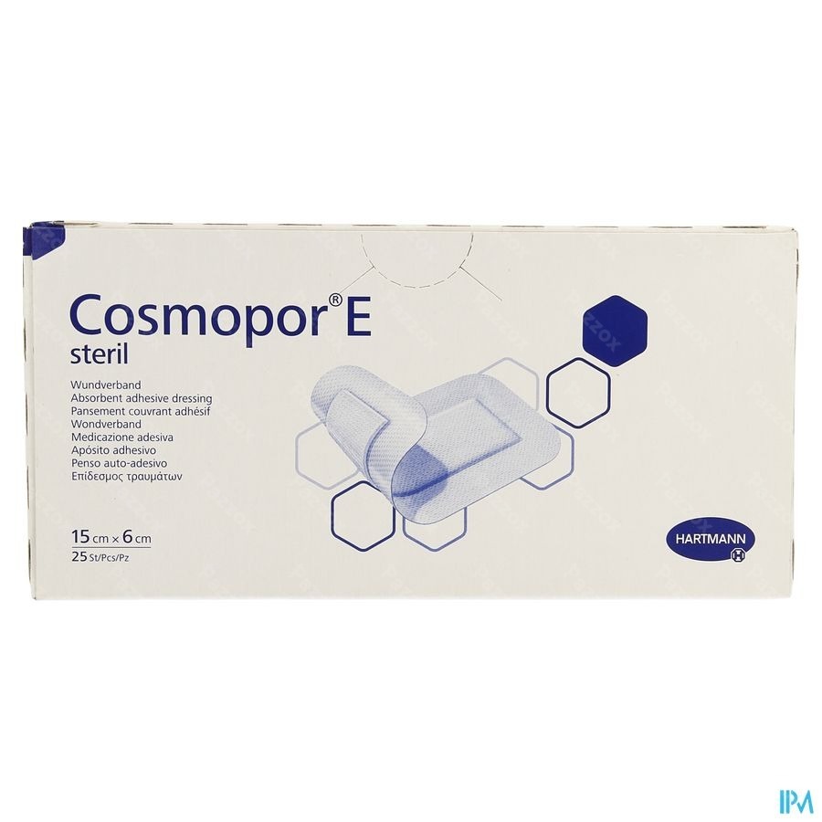 Cosmopor E Latexfree 15x6cm 25 P/s