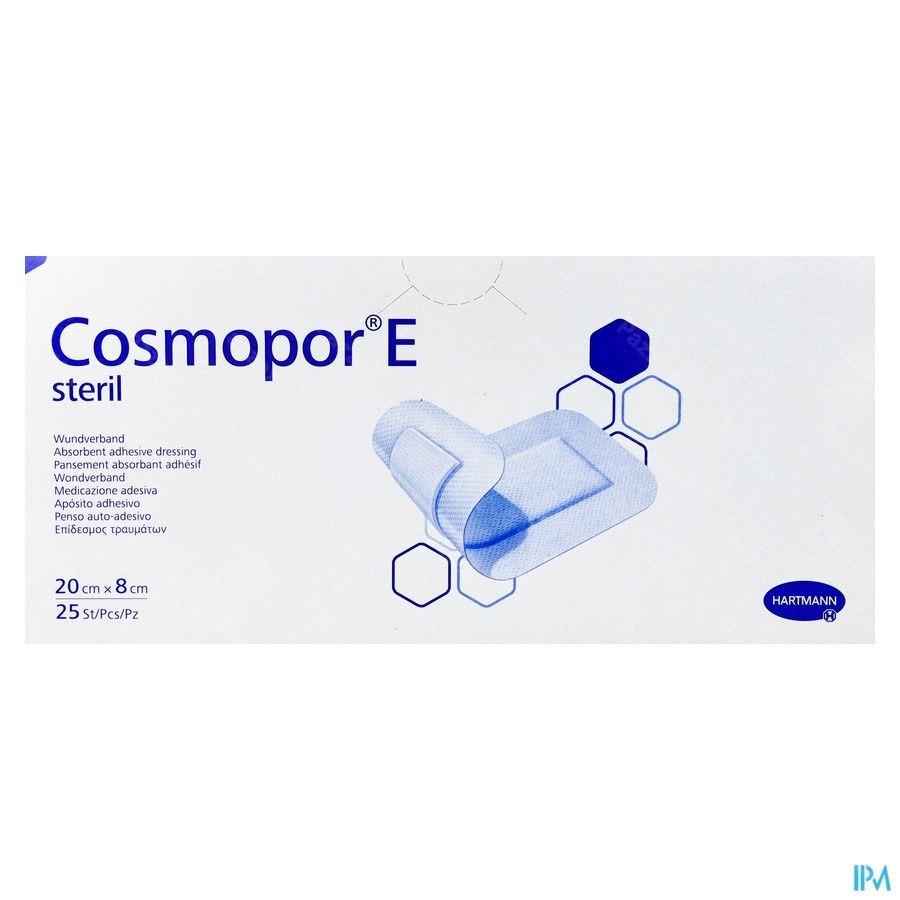 Cosmopor E Latexfree 20x8cm 25 P/s