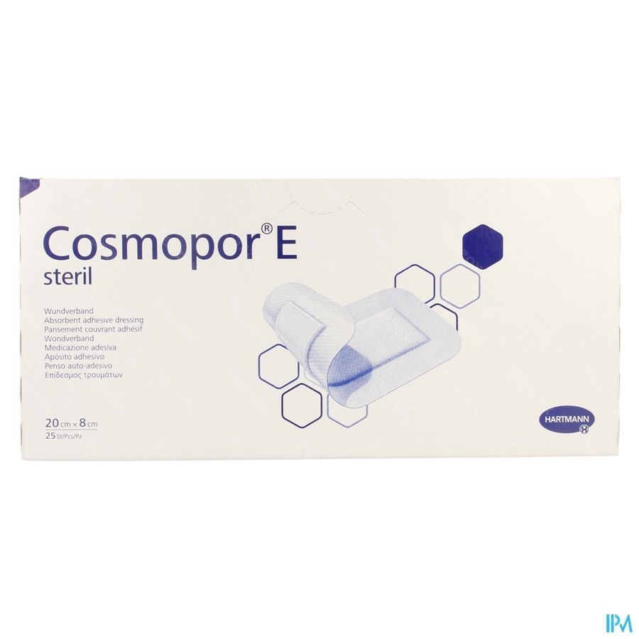 Cosmopor E Latexfree 20x8cm 25 P/s