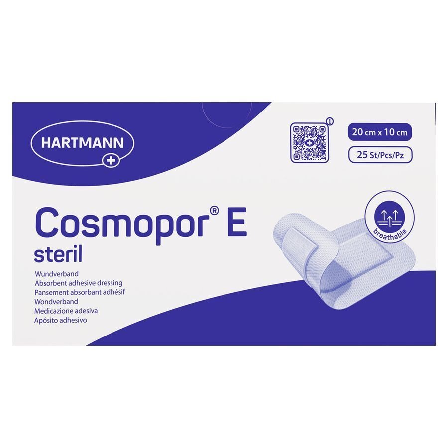 Cosmopor E Latexfree 20x10cm 25 P/s