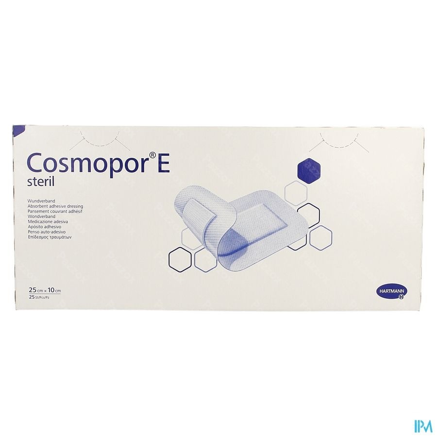 Cosmopor E Latexfree 25x10cm 25 P/s