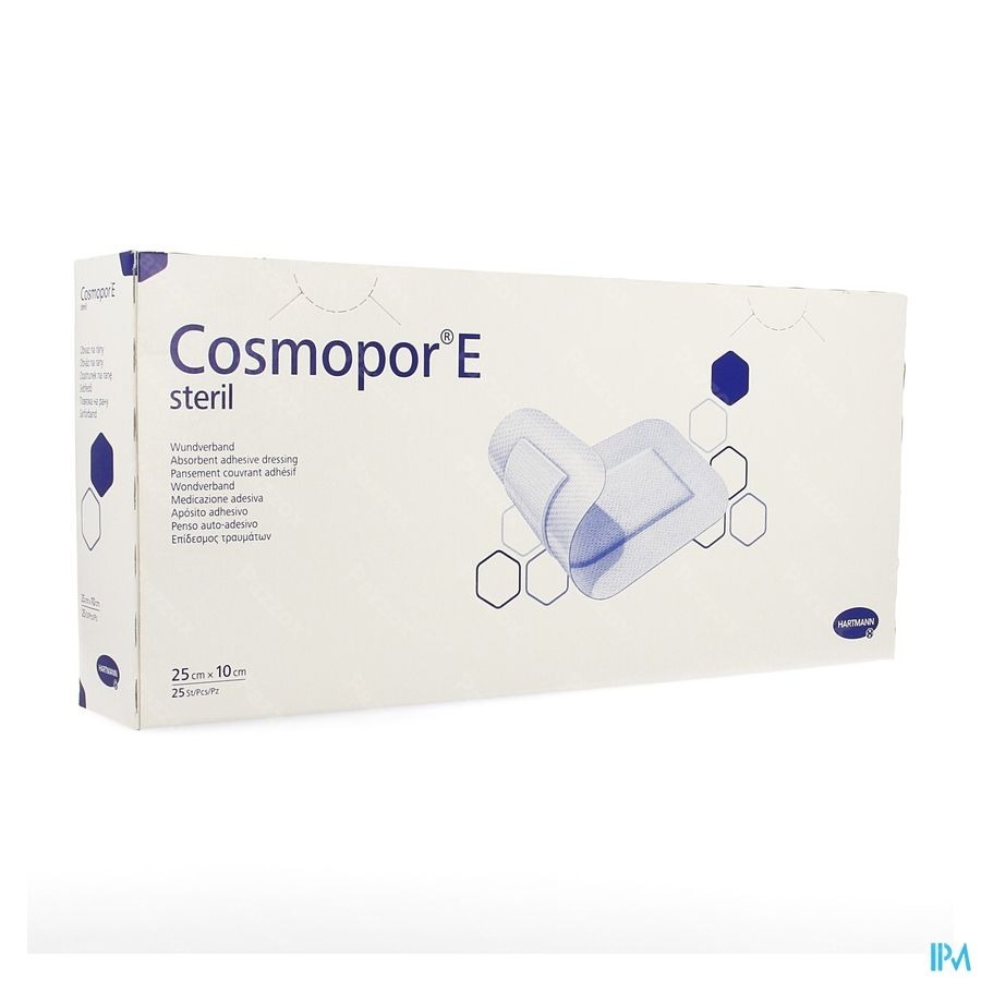 Cosmopor E Latexfree 25x10cm 25 P/s