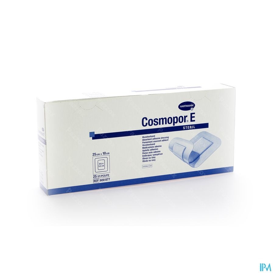 Cosmopor E Latexfree 25x10cm 25 P/s