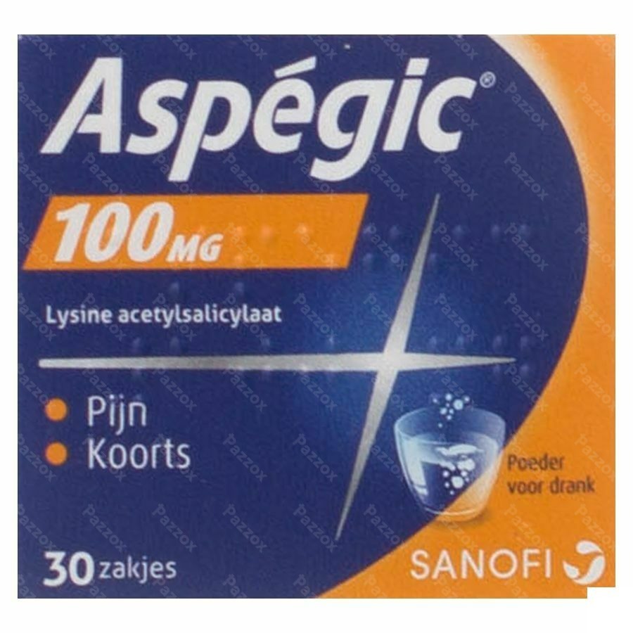 Aspegic 100 Pulv 30x 100mg