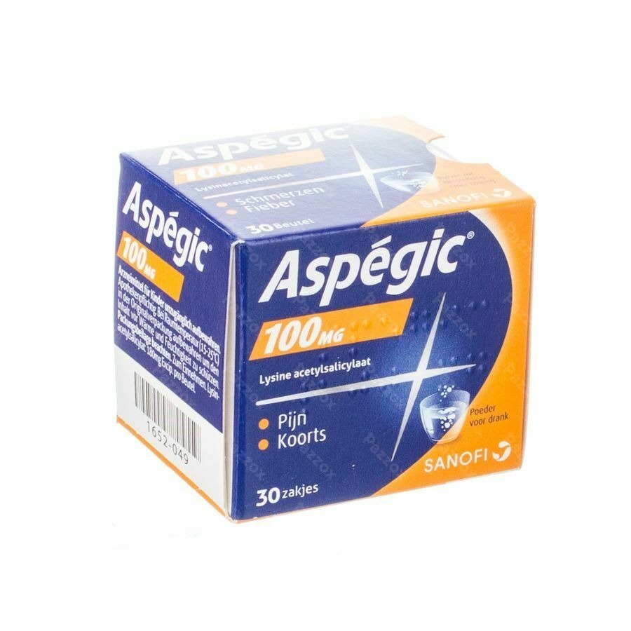 Aspegic 100 Pulv 30x 100mg