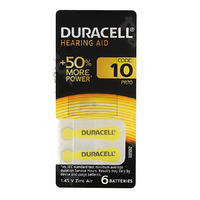 Duracell Easytab Hoorbatterij Da10 6 Geel