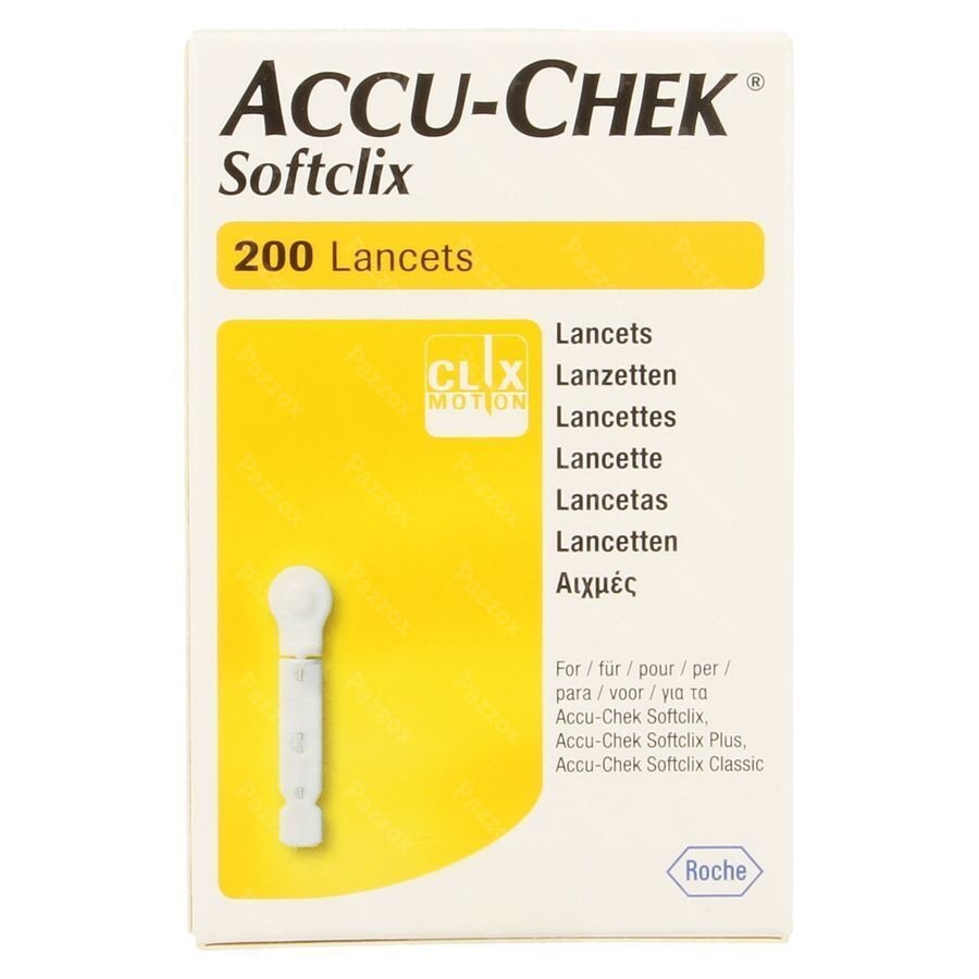 Accu Chek Softclix Lancet 200 3307484001