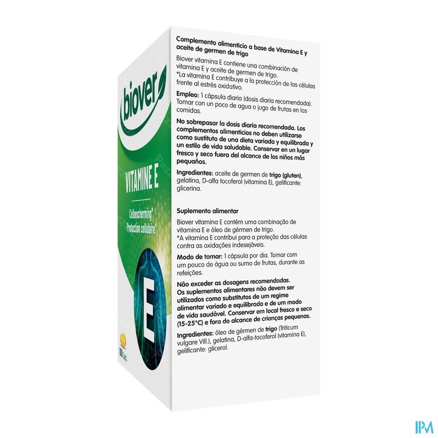 Vitamine E 45ie Natural Caps 100