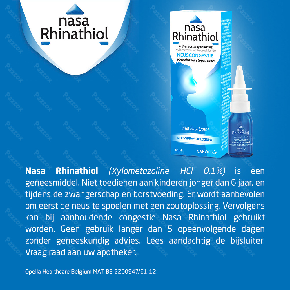 Nasa Rhinathiol 0,1% 10ml
