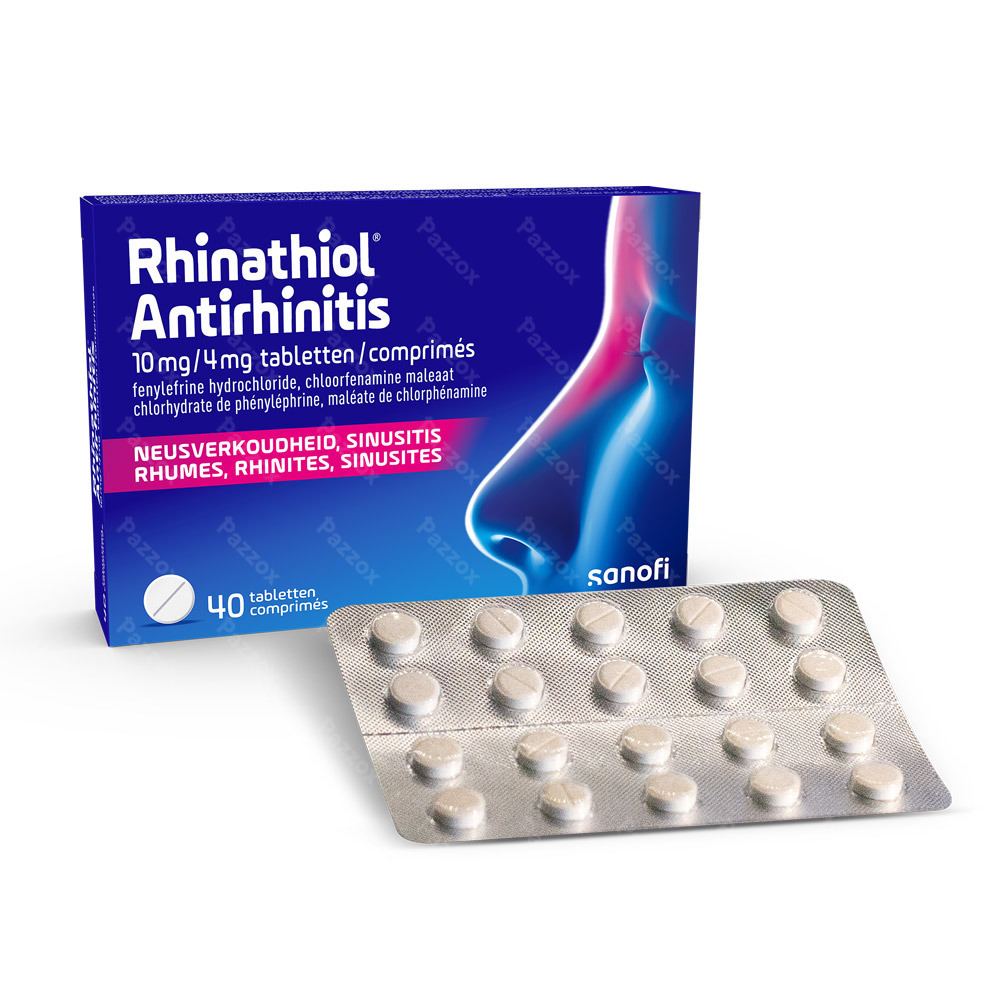 Rhinathiol Antirhinitis 40 Tabletten