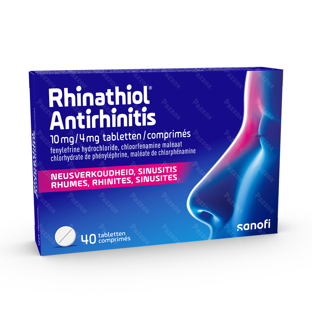 Rhinathiol Antirhinitis 40 Tabletten