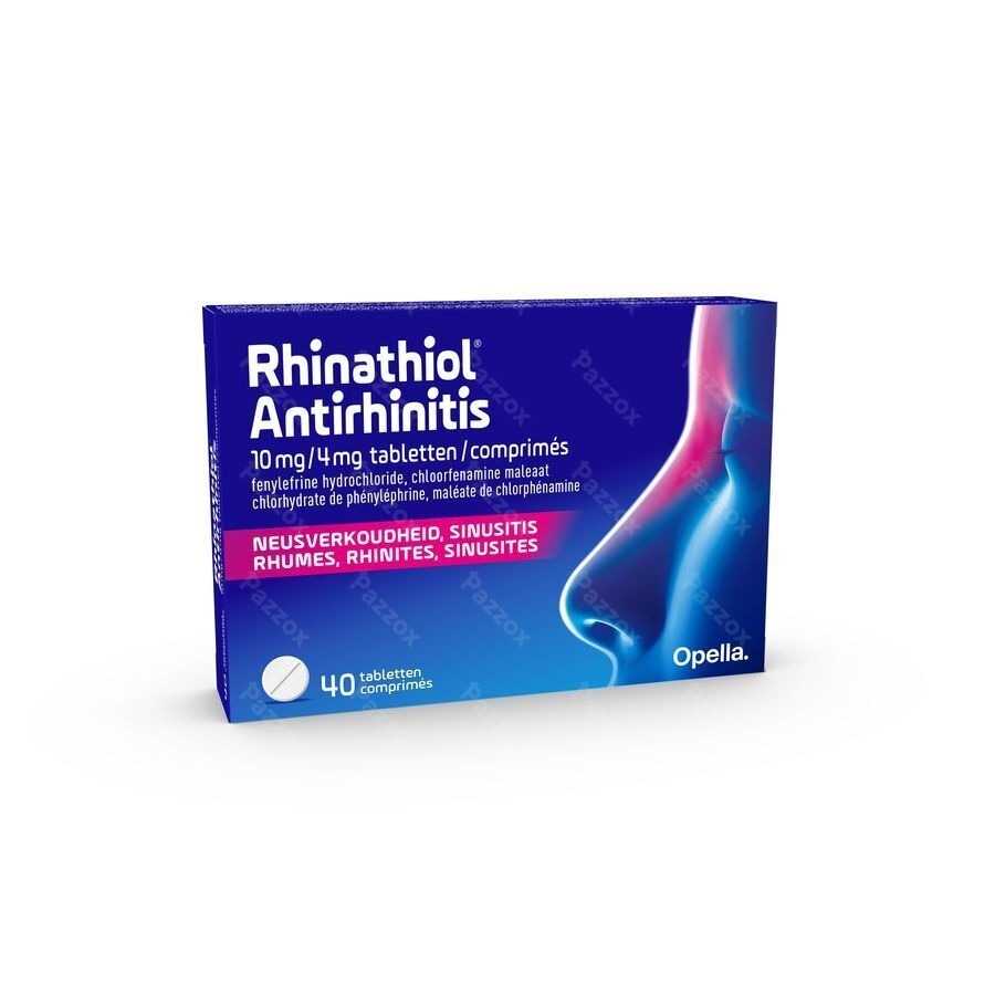 Rhinathiol Antirhinitis 40 Tabletten