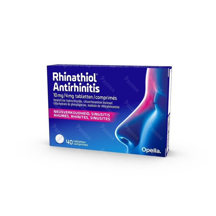 Rhinathiol Antirhinitis 40 Tabletten