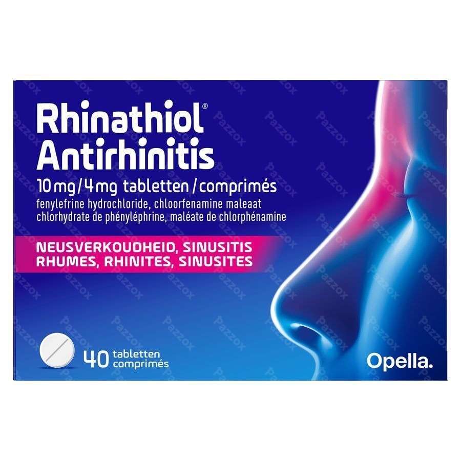 Rhinathiol Antirhinitis 40 Tabletten