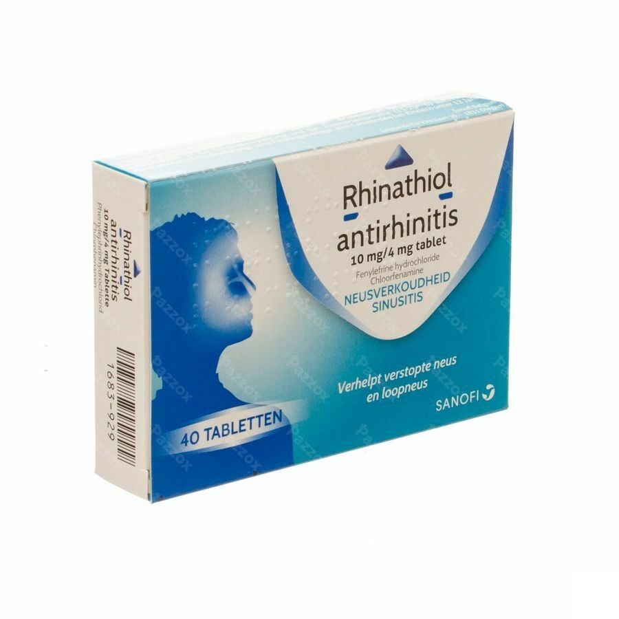 Rhinathiol Antirhinitis 40 Tabletten