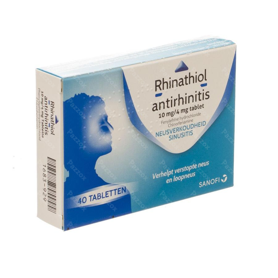 Rhinathiol Antirhinitis 40 Tabletten