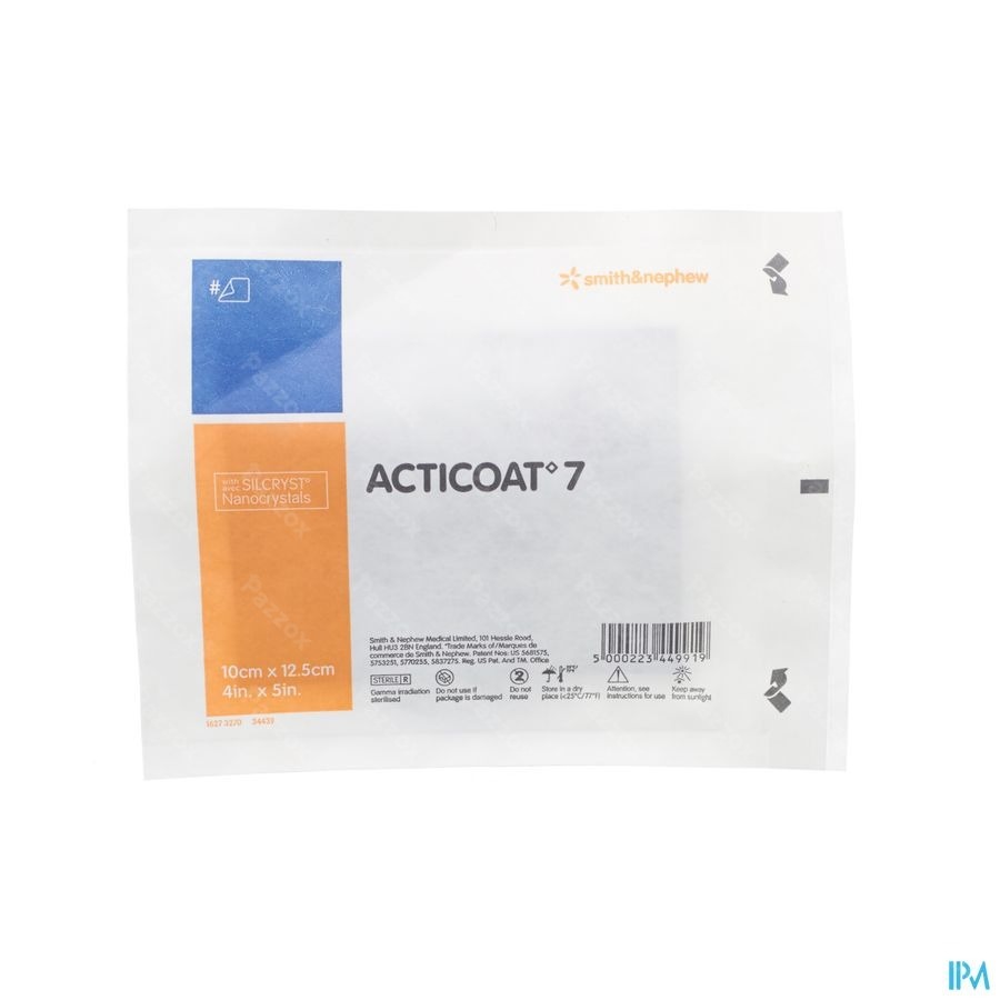 Acticoat 7 Verb Individuel 10x12,5cm 66000796