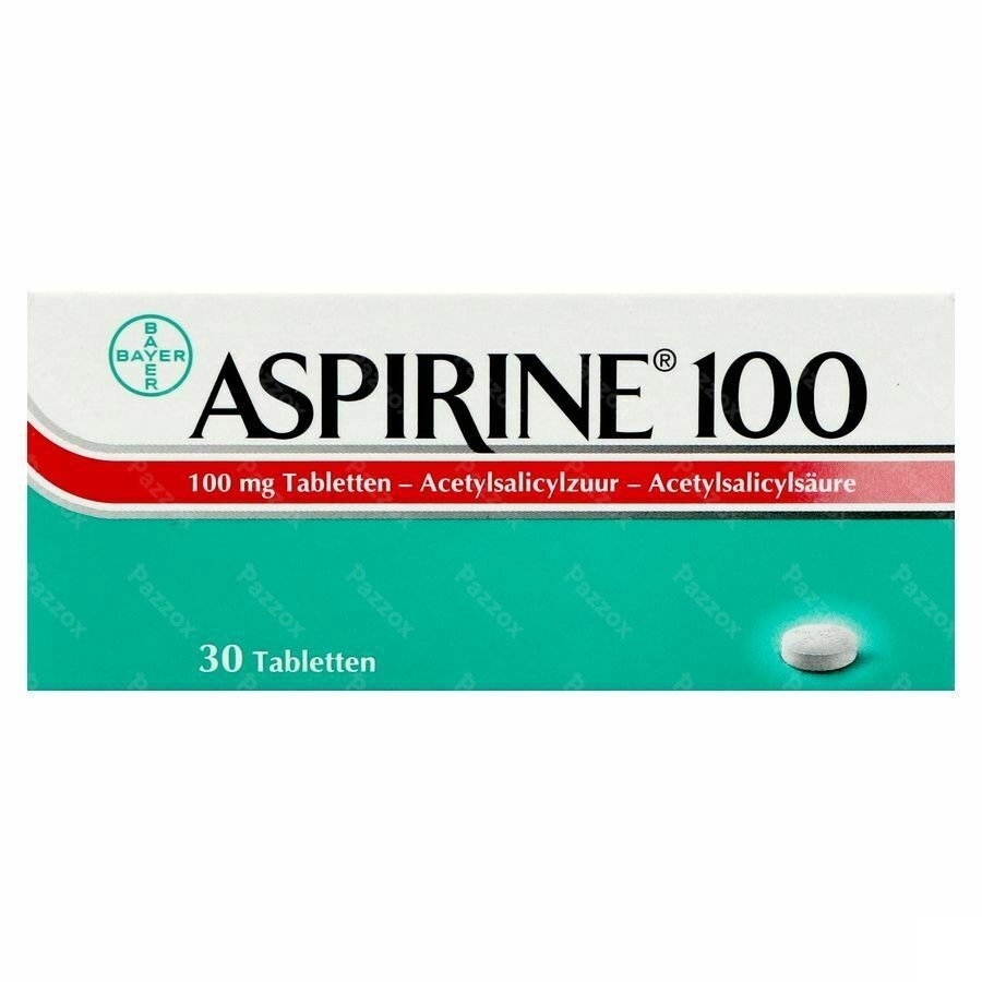 Aspirine 100mg 30 Tabletten