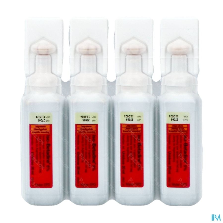 Iso-Betadine 5% Oogspoeling 20x20ml