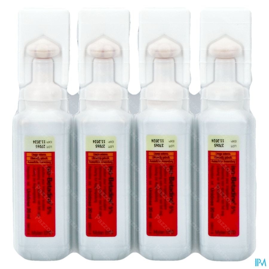 Iso-Betadine 5% Oogspoeling 20x20ml