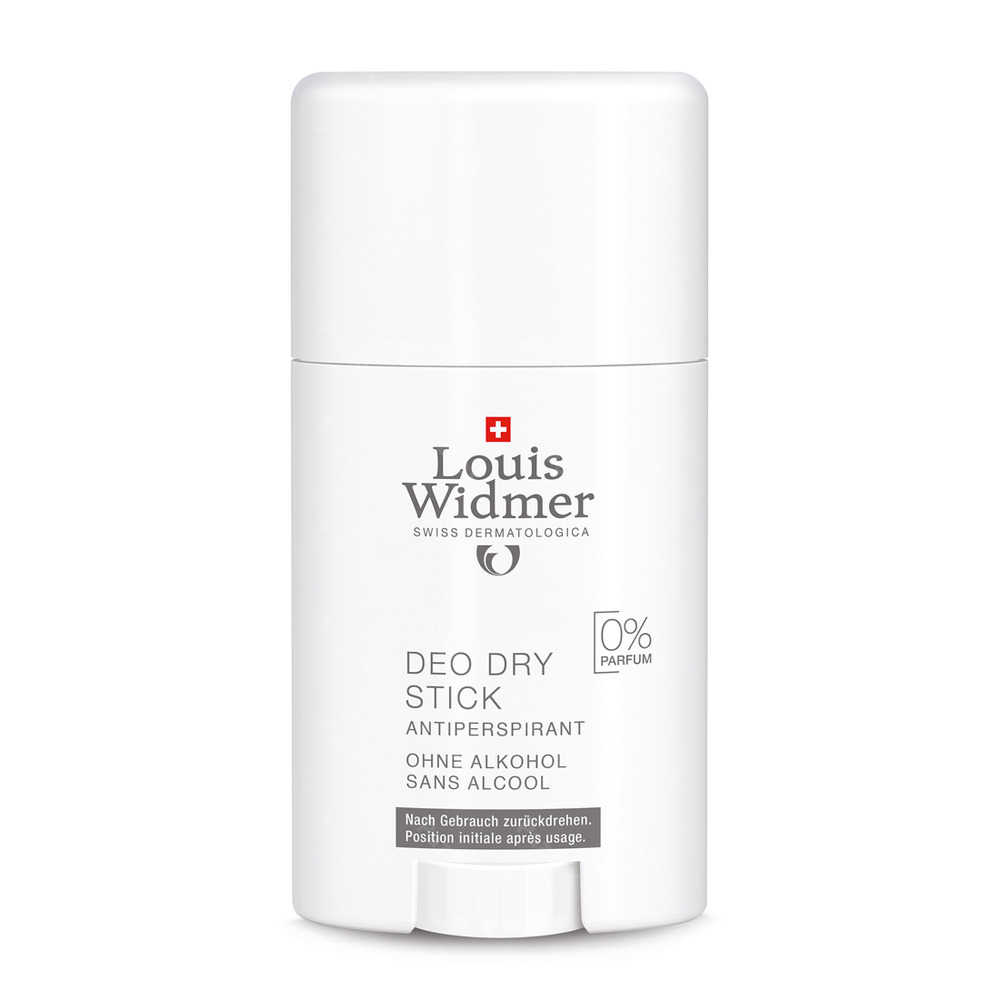 Louis Widmer Deo Dry Stick Zonder Parfum 50ml