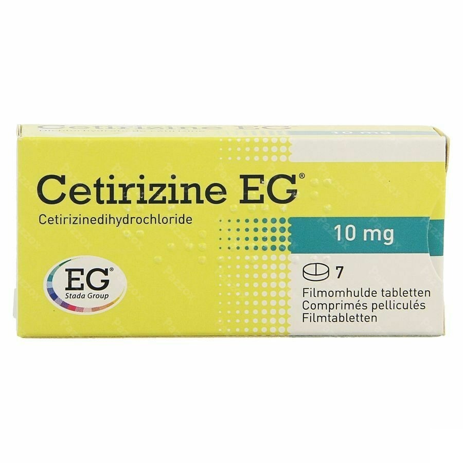 Cetirizine EG           Tabl 7X10Mg