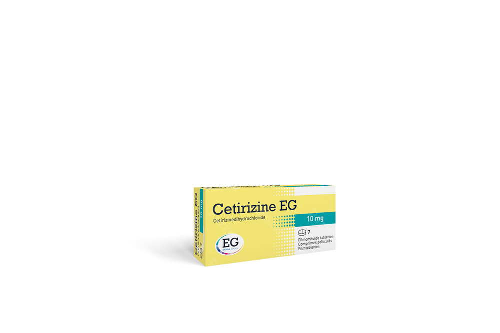 Cetirizine EG           Tabl 7X10Mg
