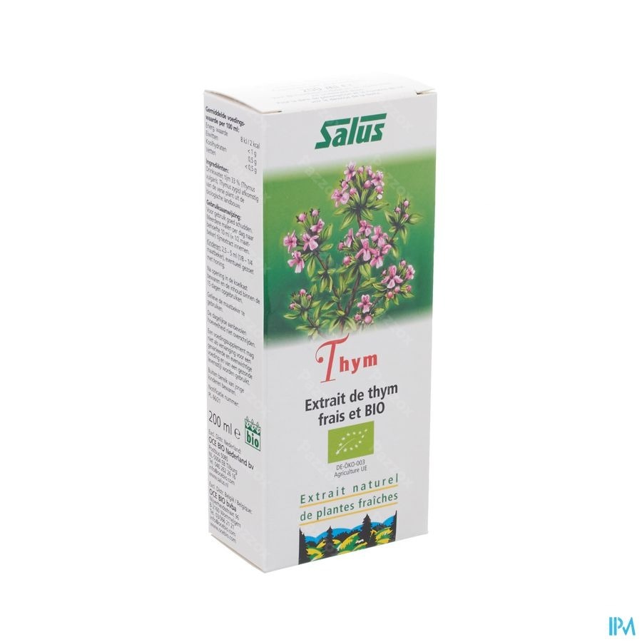 Salus Sap Thijm 200ml