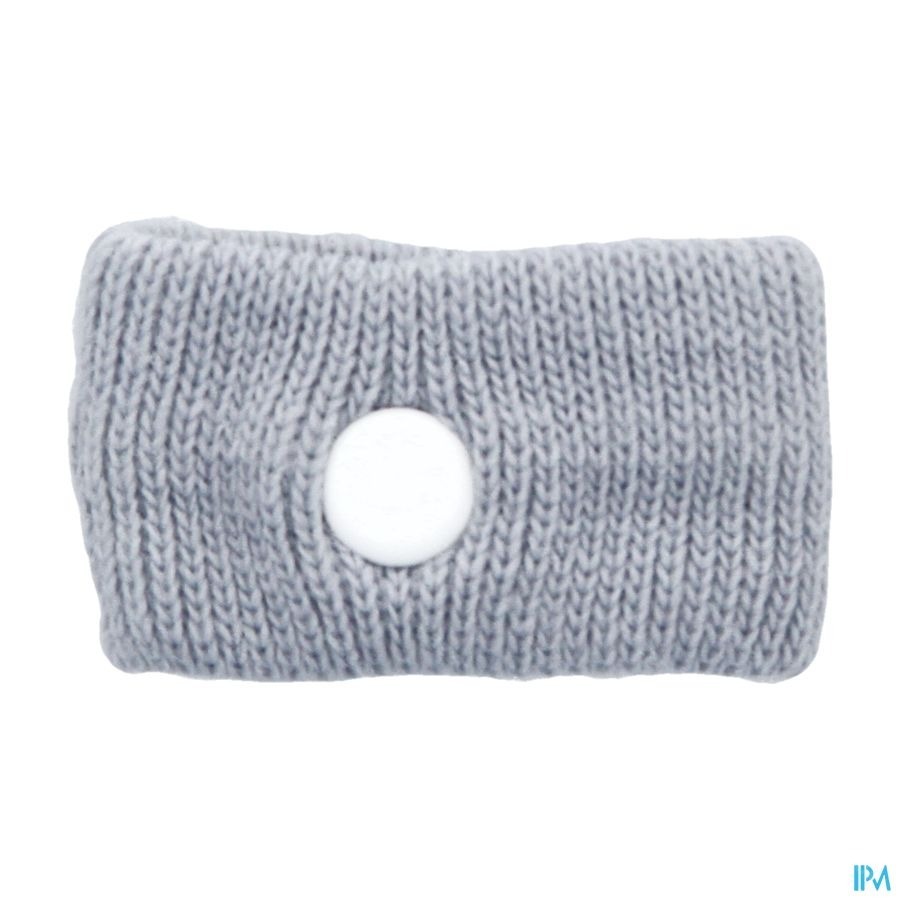 Sea Band Volwassenen Anti-misselijkheid Armband Grijs 2 Stuks