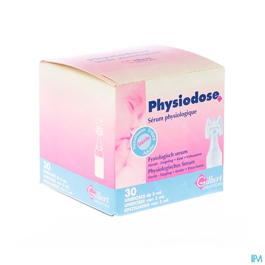 Physiodose Serum Fysio Ud Ster 30x5ml
