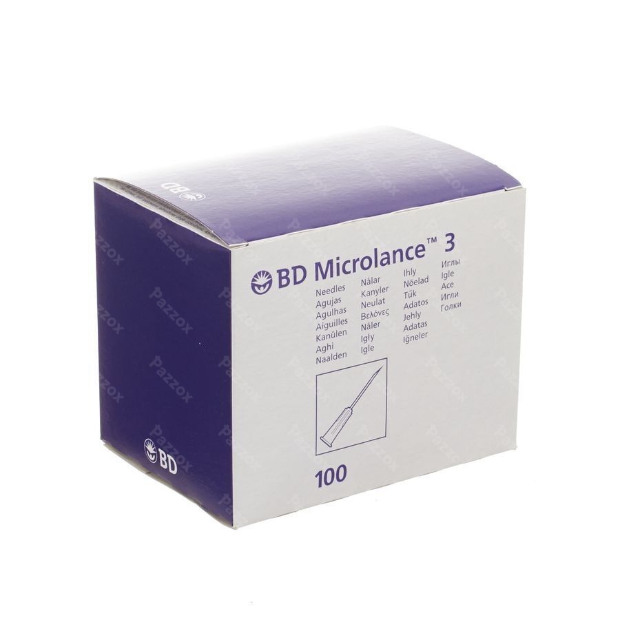Bd Microlance 3 Naald 22g 1 1/2 Rb 0,7x40mm Zwt100