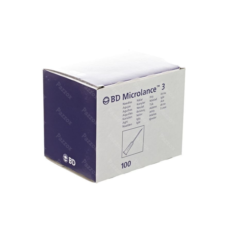 Bd Microlance 3 Naald 25g 1 Rb 0,5x25mm Oranje 100