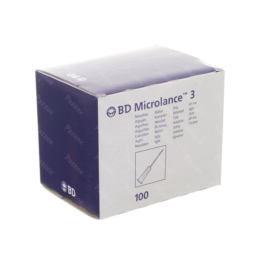 Bd Microlance 3 Naald 25g 1 Rb 0,5x25mm Oranje 100