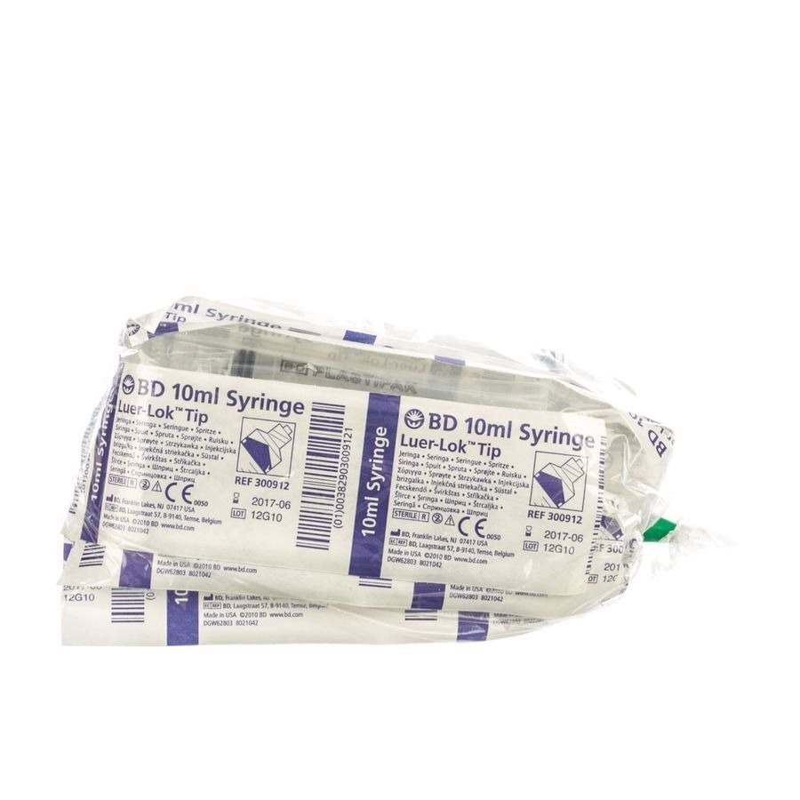Bd Plastipak Spuit Luer-lok 10ml 10 300912