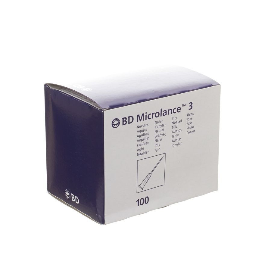 Bd Microlance 3 Nld 26g 1/2 Rb 0,45x13mm Bruin 100