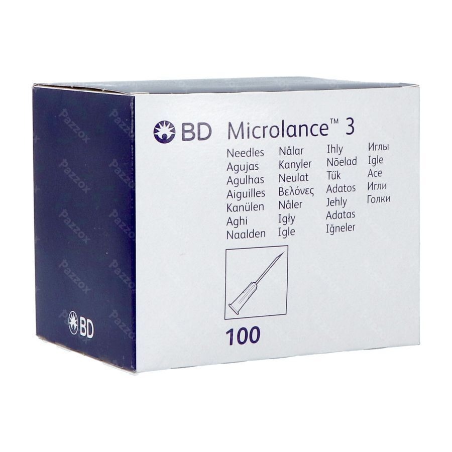 Bd Microlance 3 Naald 21g 5/8 Rb 0,8x16mm Groen100