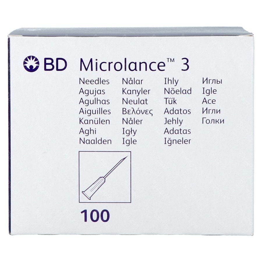 Bd Microlance 3 Naald 21g 5/8 Rb 0,8x16mm Groen100