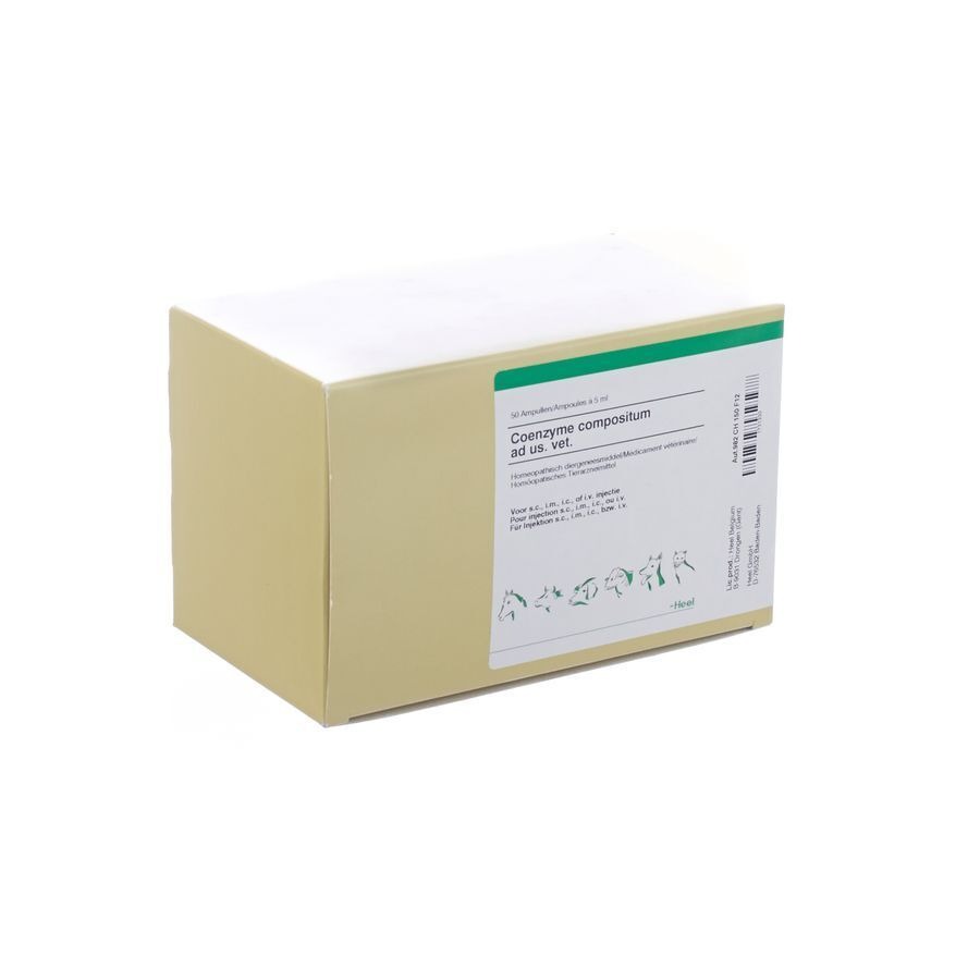 Coenzyme Compositum Ad Us.vet Amp 50x5,0ml