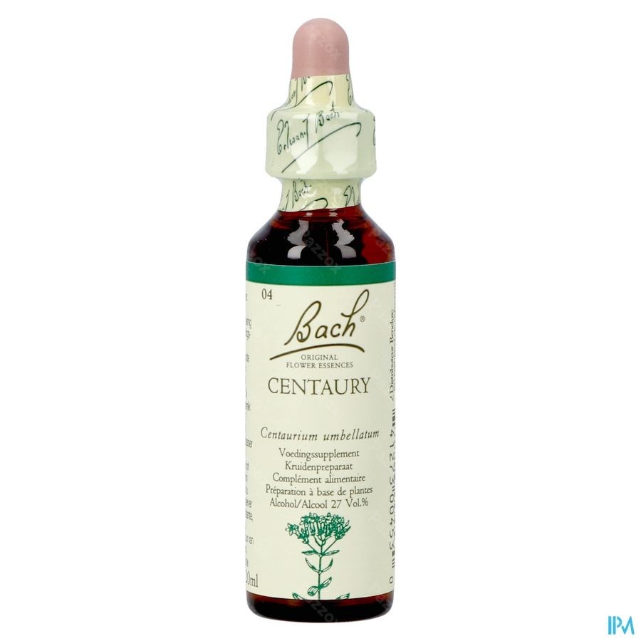 Bach Flower Remedie 04 Centaury 20ml
