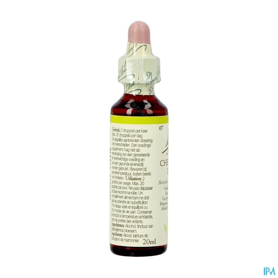 Bach Flower Remedie 07 Chestnut Bud 20ml