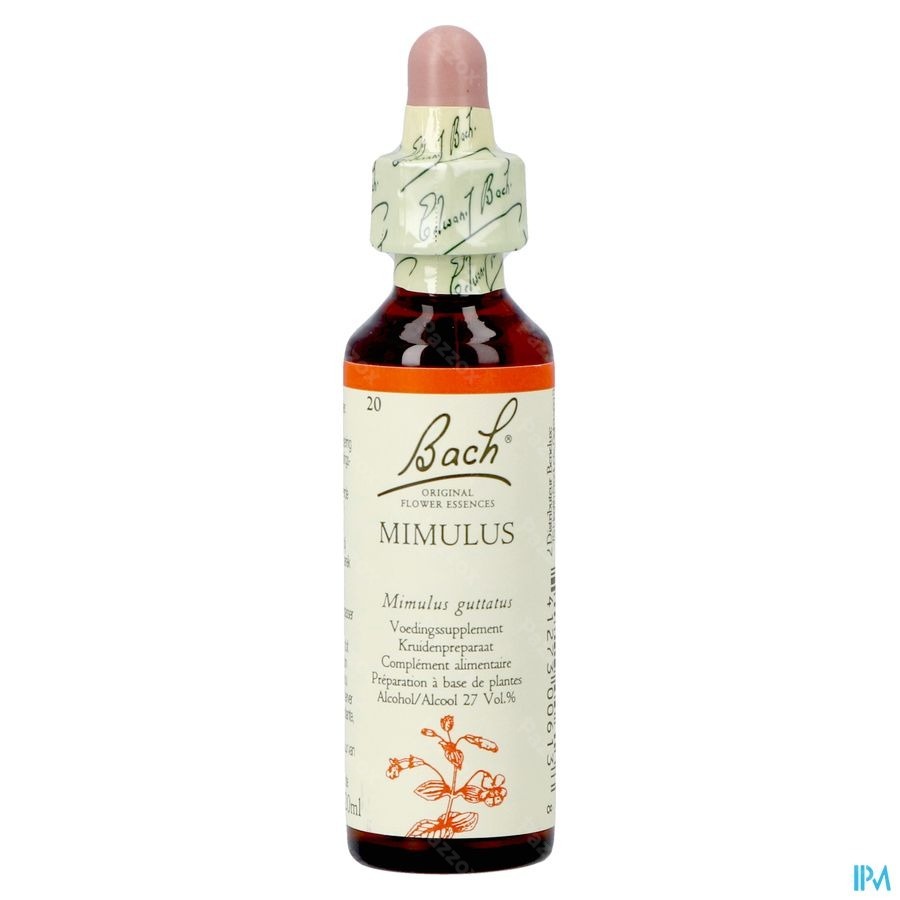 Bach Flower Remedie 20 Mimulus 20ml