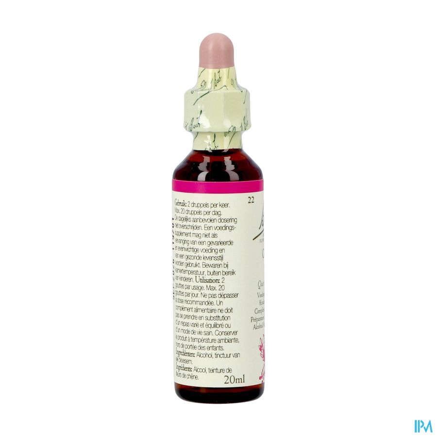 Bach Flower Remedie 22 Oak 20ml
