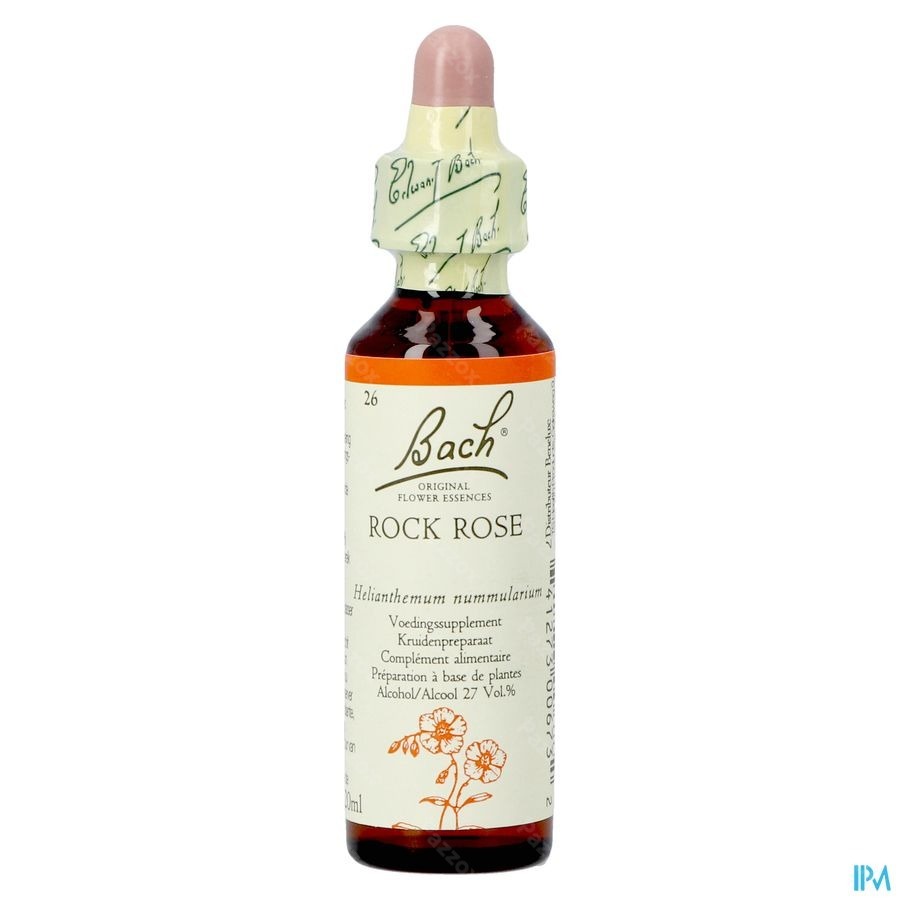 Bach Flower Remedie 26 Rock Rose 20ml